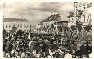 Kézdivásárhely, Bevonulás / entry of the Hungarian troops, So. Stpl