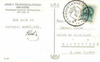 Kézdivásárhely, Bevonulás / entry of the Hungarian troops, So. Stpl