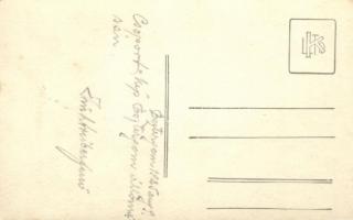 1925 Esztergom, Vasútállomás, csoportkép, photo