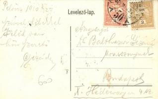 Pelsőc, Vasúti szálloda / railroad hotel, Phot. Reif Emil