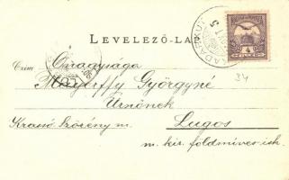 Szentimre, Földmíves iskola; kiadja Hagelman Károly