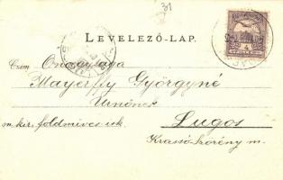 Szentimre, Földmíves iskola, sertésól; kiadja Hagelman Károly