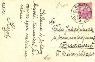 Easter, clowns; Italian art postcard Degami 1030. artist signed