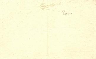 Children in Japanese dress, Italian art postcard Majestic CCM 2499. s: Bertiglia