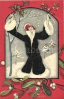 Christmas; Italian art postcard, Ballerini & Fratini 255. s: Chiostri