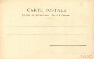 Can-can, French litho art postcard; Editeur F. P. á P. s: G. Mouton Kánkán, francia litho művészlap;...