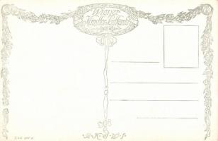 K.u.K. military / Wiener Künstlerpostkarte B.K.W.I. Serie 901/4 s: Schönpflug