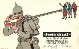 Feste druff / K.u.K. military propaganda, humour