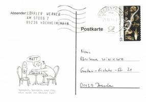 Fernschachtreffen - 27 German postcard chess cards