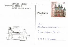 Fernschachtreffen - 27 German postcard chess cards