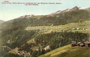 Davos-Filisur Bahn / railway station, Wiesen Viaduct