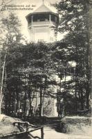 Karlovy Vary, Karlsbad; Aussichtsturm des Cafe Freundschaftshöhe / cafe tower