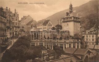 Karlovy Vary, Karlsbad; Schlossbrunnen / fountain