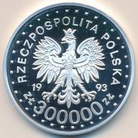 Lengyelország 1993. 300.000Zl Ag "Zamosc" T:PP
Poland 1993. 300.000 Zlotych Ag "Zamos...