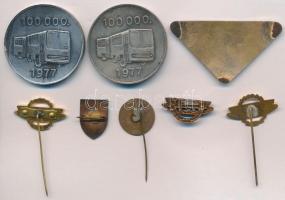 ~1970. 8db "IKARUS" jelvény és emlékérem T:2