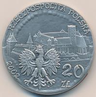 Lengyelország 2002MW 20Zl Ag "Malbork" T:PP Poland 2002MW 20 Zlotych Ag "Malbork" C:PP