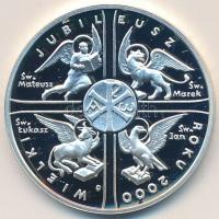 Lengyelország 2000. 10Zl Ag "Szentév" T:PP
Poland 2000. 10 Zlotych Ag "Holy Year&quot...