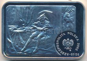 Lengyelország 2002MW 20Zl Ag "Jan Matejko" multicolor, tokban T:PP Poland 2002MW 20 Zlotych Ag "Jan Matejko" multicolour, in case C:PP