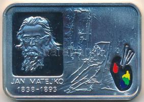 Lengyelország 2002MW 20Zl Ag "Jan Matejko" multicolor, tokban T:PP
Poland 2002MW 20 Zlotyc...