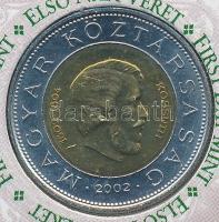 2002. 100Ft "Kossuth" elsőnapi veret sorszámozott díszlapon T:BU