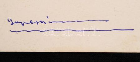 Darvas Árpád (1927-): Mi Hollandok. Eredeti plakát terv. Vegyes technika-kollázs, papír, jelzett, ki...