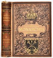 Az Osztrák-Magyar Monarchia írásban és képben. Felső Ausztria és Salzburg. Budapest, 1891, Magyar Királyi Államnyomda. Rengeteg illusztrációval. Aranyozott, Gottermayer féle egészvászon kötésben. Borítón szakadásokkal