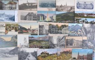 329 db háború előtti osztrák képeslap / collection of 329 pre-1945 Austrian postcards