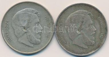 1947. 5Ft Ag "Kossuth" (2x) T:2-,3
Adamo F8.1