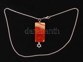 Achát függő láncon / Agate pendant with necklace