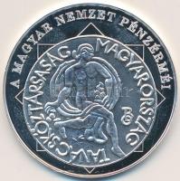 DN "A magyar nemzet pénzérméi - A Tanácsköztársaság próbaveret pénze 1919.III.21." Ag emlé...