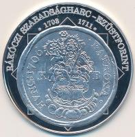 DN "A magyar nemzet pénzérméi - Rákóczi szabadságharc ezüstforint 1703-1711." Ag emlékérem...