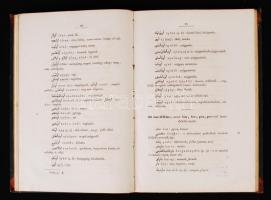 Abuska. Csagatajtörök szógyűjtemény. Ford.: Vámbéry Ármin, jegyz. Budenz József. Pest, 1862, Emich G...