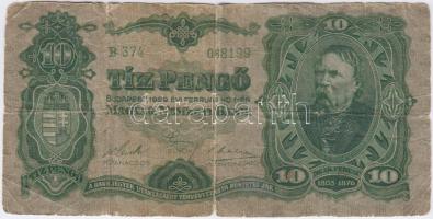 1929. 10P "Deák Ferenc" T:IV Adamo P8