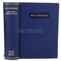 Mi a magyar? Szerk.: Szekfű Gyula. Bp., 1939, Magyar Szemle Társaság. Aranyozott vászonkötésben, kic...