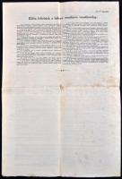 Budapest 1923. "Első Magyar Általános Biztosító Társaság Budapesten" életbiztosítási kötvé...