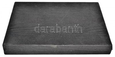 Éremtartó kazetta kivehető tálcával, 24 férőhellyel, használt állapotban