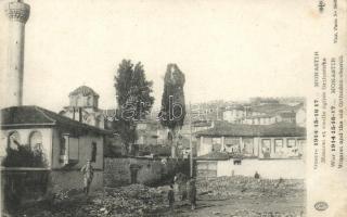 Bitola, Monastir; minaret and the old Orthodox church, soldier (EK)