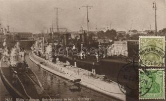 Wilhelmshaven, Unterseeboote in der I. Einfahrt / submarines (EK)