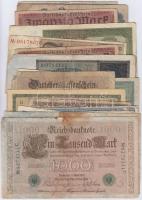 Németország 1904-1948. 20db vegyes bankjegy T:vegyes Germany 1904-1948. 20pcs of mixed banknotes C:mixed