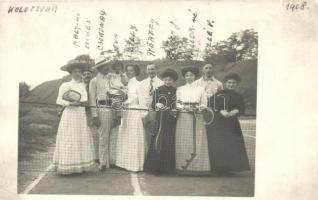 Kolozsvár, teniszezők / tennis players, photo (EK)