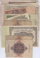 Németország 1906-1948. 20db vegyes bankjegy T:vegyes
Germany 1906-1948. 20pcs of mixed banknotes C:m...