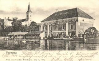 Tapolca, malom, templom, Mérei Ignác kiadása