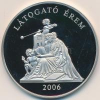 2006. Magyar Pénzverő Rt. Látogatói érem. Aláírt tanúsítvánnyal, díszdobozban. T:PP
