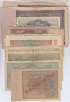 Németország/Weimari Köztársaság/Német 3. Birodalom 1922-1942. 20db vegyes bankjegy T:vegyes
Germany/...