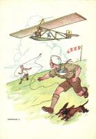 Scouts with aeroplane s: Márton L. (EK)