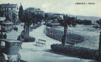 Abbazia, Slatina, automobile, tram