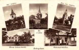 Bodrogolaszi, Kelecsényi üzletház, Herceg Lónyay kastély (EK)