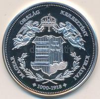 DN "Magyarország Keresztény Királyai / I. Károly Róbert" Ag emlékérem (20,2g/0.333/38,36mm...