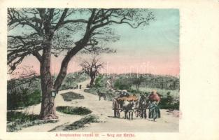 Budapest II. Máriaremete, a templomhoz vezető út