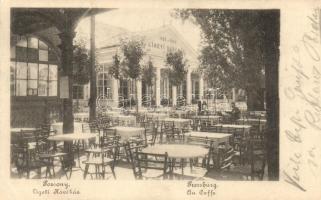 Pozsony, Ligeti kávéház / park cafe (EK)